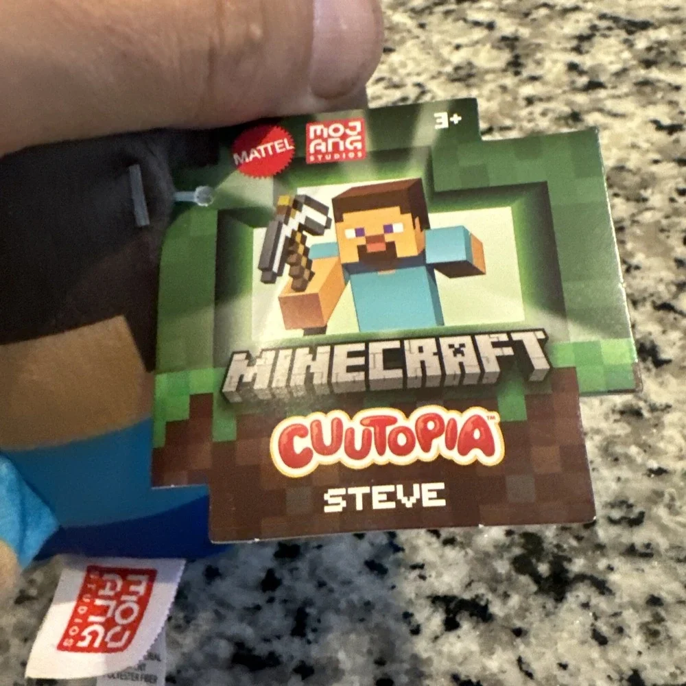 Steve Cuutopia Minecraft 5 Inch Plush Stuffed 5